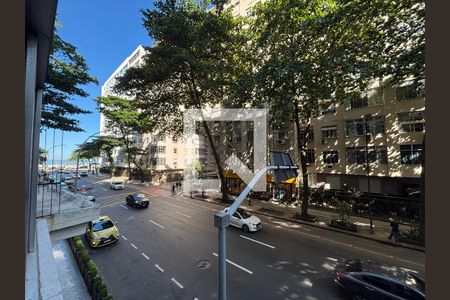 Sala - vista para a praia de apartamento à venda com 3 quartos, 192m² em Copacabana, Rio de Janeiro