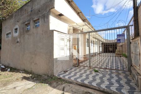Fachada/Placa de kitnet/studio para alugar com 1 quarto, 26m² em Rio Branco, Canoas