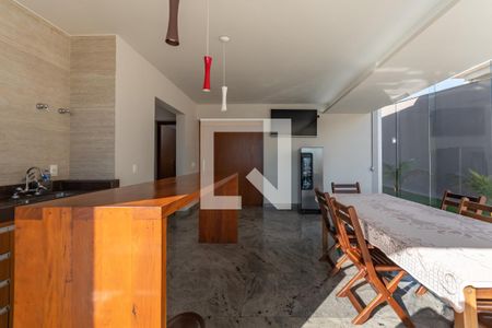 Sala de Jantar de casa à venda com 5 quartos, 300m² em Trevo, Belo Horizonte