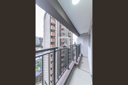 Varanda do Studio de kitnet/studio à venda com 1 quarto, 25m² em Campo Belo, São Paulo
