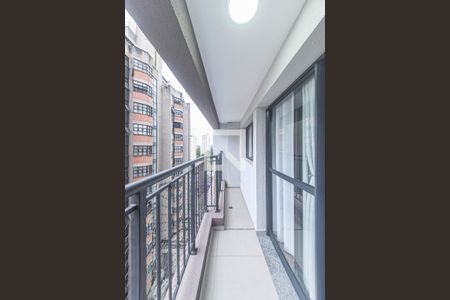 Varanda do Studio de kitnet/studio à venda com 1 quarto, 25m² em Campo Belo, São Paulo