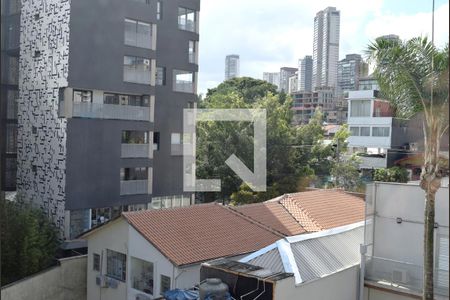 Vista da Sala de apartamento à venda com 2 quartos, 49m² em Vila Madalena, São Paulo