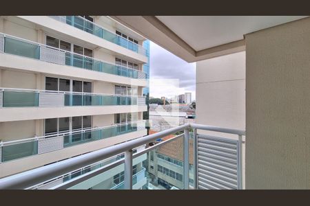 Varanda da Sala de apartamento à venda com 1 quarto, 41m² em Barra Funda, São Paulo