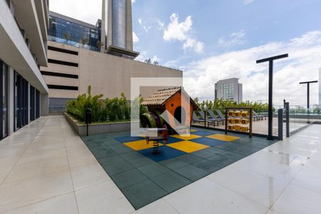 Área comum - Playground de apartamento à venda com 1 quarto, 44m² em Vila da Serra, Nova Lima