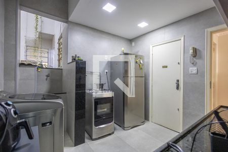 Cozinha e Área de Serviço de apartamento à venda com 3 quartos, 88m² em Tijuca, Rio de Janeiro