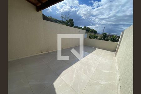 Terraço de casa à venda com 3 quartos, 170m² em Taquara, Rio de Janeiro