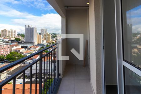 Varanda da Sala de apartamento à venda com 2 quartos, 40m² em Jardim Santo Antoninho, São Paulo