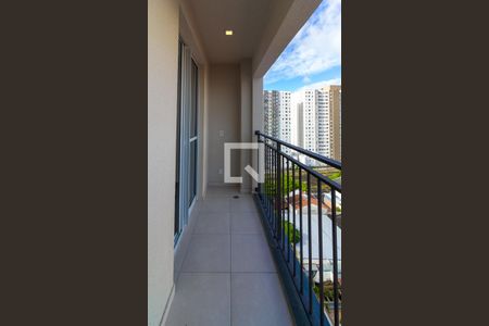 Varanda da Sala de apartamento à venda com 2 quartos, 40m² em Jardim Santo Antoninho, São Paulo