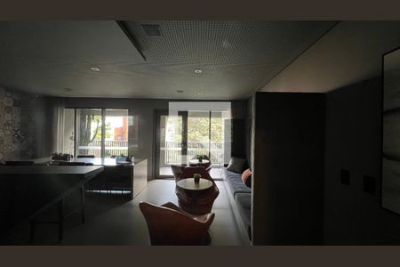 Área comum de kitnet/studio para alugar com 1 quarto, 25m² em Sumarezinho, São Paulo