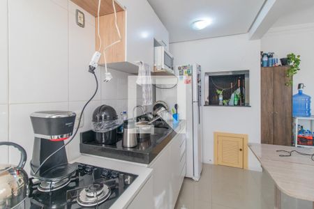 Cozinha de apartamento à venda com 1 quarto, 44m² em Jardim Botânico, Porto Alegre
