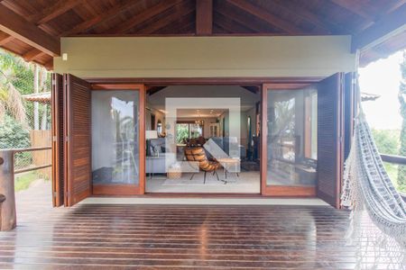 Varanda da Sala de casa de condomínio à venda com 3 quartos, 249m² em Aberta dos Morros, Porto Alegre