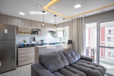 Sala de apartamento à venda com 2 quartos, 56m² em Centro, Diadema