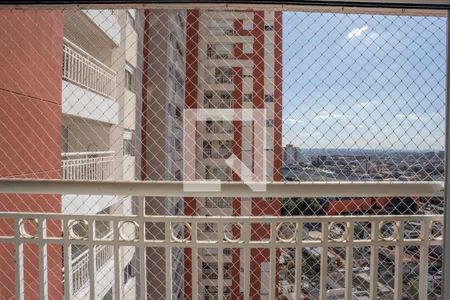 Varanda da sala de apartamento à venda com 2 quartos, 56m² em Centro, Diadema