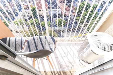 Varanda da Sala de apartamento à venda com 2 quartos, 63m² em Del Castilho, Rio de Janeiro