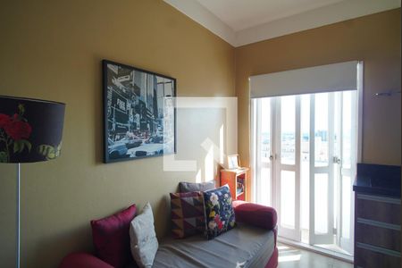 Sala/Cozinha de apartamento à venda com 1 quarto, 30m² em Moinhos de Vento, Porto Alegre