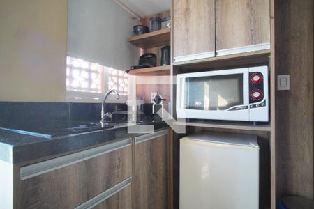 Sala/Cozinha de apartamento à venda com 1 quarto, 30m² em Moinhos de Vento, Porto Alegre