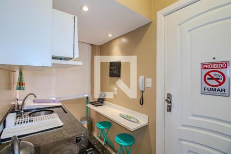 Área de Serviço de kitnet/studio à venda com 1 quarto, 33m² em Floresta, Porto Alegre