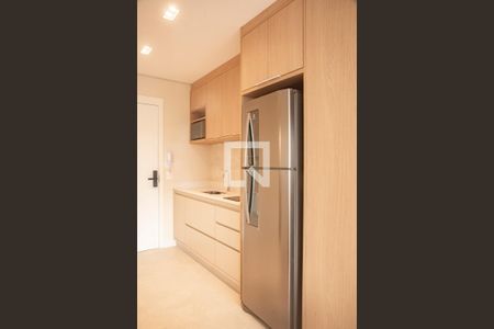 Cozinha de kitnet/studio à venda com 1 quarto, 31m² em Vila Clementino, São Paulo