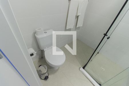 Banheiro de kitnet/studio para alugar com 1 quarto, 19m² em Alto do Ipiranga, São Paulo