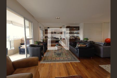 Sala de apartamento para alugar com 3 quartos, 161m² em Vila Progredior, São Paulo