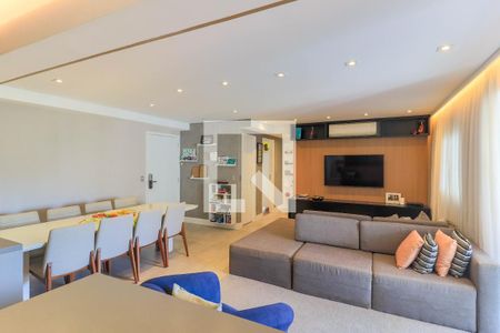 Sala de apartamento à venda com 3 quartos, 123m² em Vila Cruzeiro, São Paulo