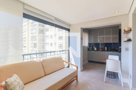 Varanda  de apartamento à venda com 3 quartos, 123m² em Vila Cruzeiro, São Paulo