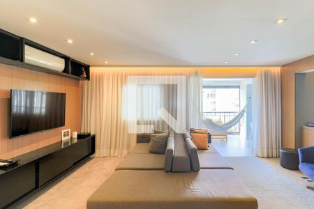 Sala de apartamento à venda com 3 quartos, 123m² em Vila Cruzeiro, São Paulo