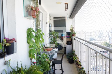 Varanda de apartamento à venda com 2 quartos, 57m² em Brás, São Paulo