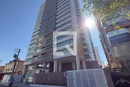 Fachada do Prédio de apartamento para alugar com 2 quartos, 69m² em Boqueirão, Praia Grande