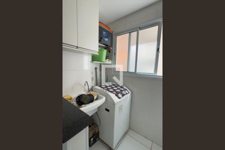Área de Serviço de apartamento para alugar com 2 quartos, 69m² em Boqueirão, Praia Grande