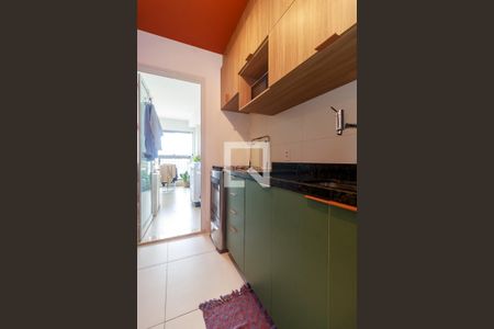 Cozinha de apartamento à venda com 2 quartos, 71m² em Jardim Caravelas, São Paulo