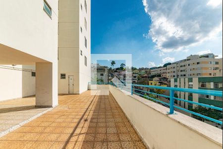 Área comum de apartamento à venda com 3 quartos, 96m² em Estoril, Belo Horizonte
