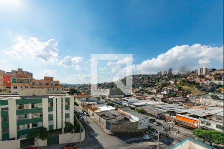 Vista da Suíte de apartamento à venda com 3 quartos, 96m² em Estoril, Belo Horizonte