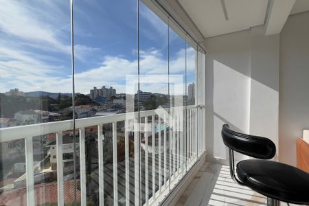 Varanda da Sala de apartamento para alugar com 2 quartos, 49m² em Vila Galvão, Guarulhos