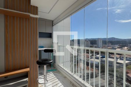 Varanda da Sala de apartamento para alugar com 2 quartos, 49m² em Vila Galvão, Guarulhos