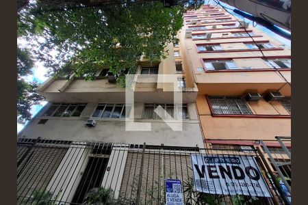 Fachada de apartamento para alugar com 1 quarto, 35m² em Lapa, Rio de Janeiro