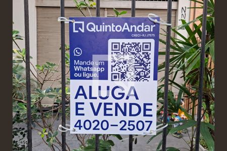 Placa de apartamento para alugar com 1 quarto, 35m² em Lapa, Rio de Janeiro