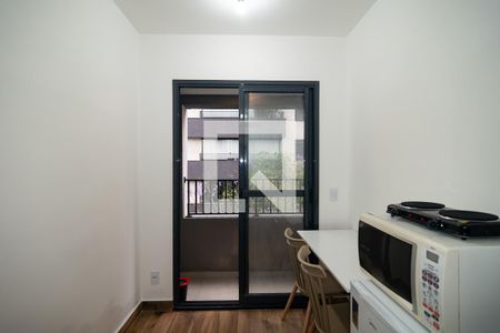 Sala/Cozinha de apartamento para alugar com 1 quarto, 24m² em Bela Vista, São Paulo