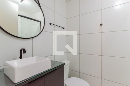Banheiro de apartamento para alugar com 1 quarto, 24m² em Liberdade, São Paulo