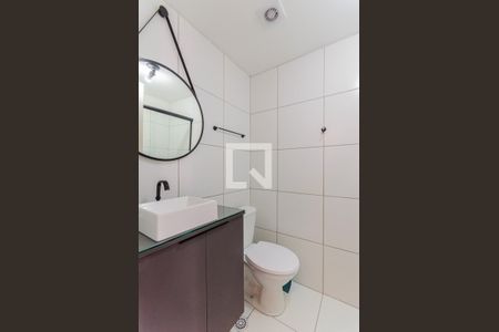 Banheiro de apartamento para alugar com 1 quarto, 24m² em Liberdade, São Paulo