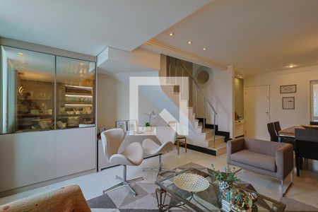 Sala de apartamento à venda com 5 quartos, 240m² em Cidade Nova, Belo Horizonte