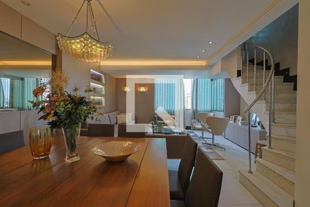 Sala de apartamento à venda com 5 quartos, 240m² em Cidade Nova, Belo Horizonte