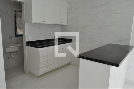 Sala/Cozinha de casa para alugar com 2 quartos, 80m² em Engenho de Dentro, Rio de Janeiro