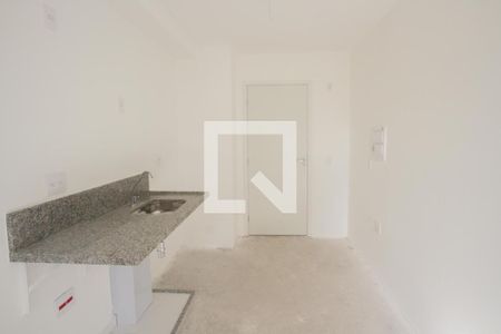 Cozinha de kitnet/studio à venda com 1 quarto, 25m² em Jardim das Acacias, São Paulo