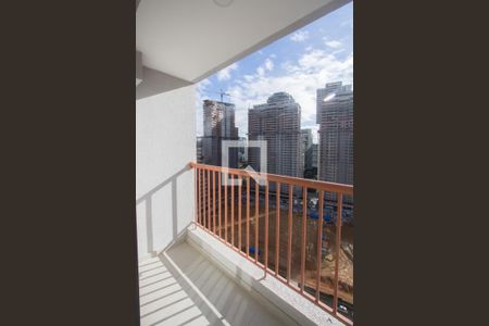 Varanda Studio de kitnet/studio à venda com 1 quarto, 25m² em Jardim das Acacias, São Paulo