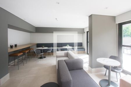 Área comum de kitnet/studio à venda com 1 quarto, 25m² em Jardim das Acacias, São Paulo