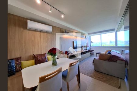 Sala de apartamento à venda com 1 quarto, 50m² em Flamengo, Rio de Janeiro