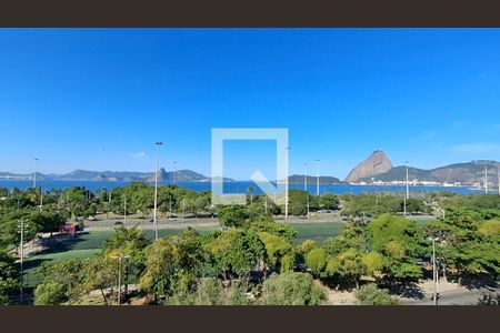 Vista da sala e quarto de apartamento à venda com 1 quarto, 50m² em Flamengo, Rio de Janeiro