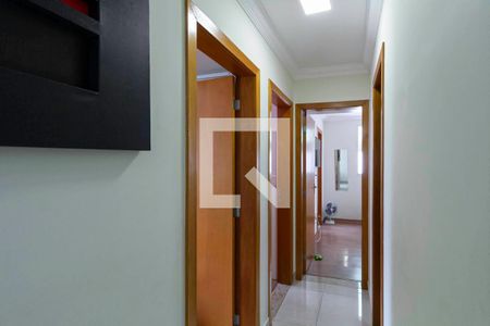 Corredor de apartamento à venda com 3 quartos, 177m² em Castelo, Belo Horizonte