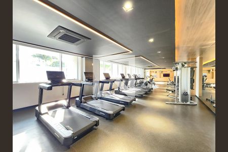 Academia  de apartamento à venda com 3 quartos, 112m² em Funcionários, Belo Horizonte